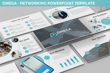 Omega - Networking Powerpoint Template