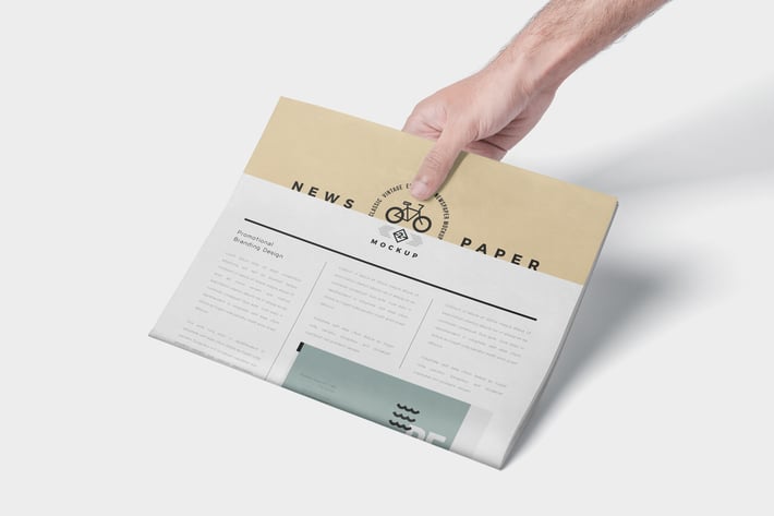 Photorealistic Newspaper Mockups