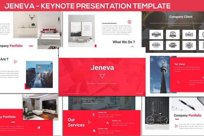 Jeneva - Keynote Presentation Template