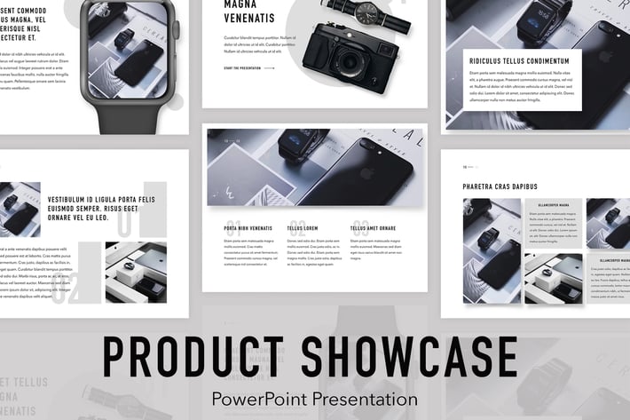 Product Showcase PowerPoint Template