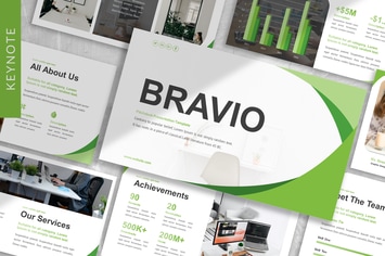 Bravio - Business Keynote Template