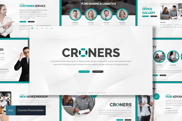 Croners - Business Keynote Template