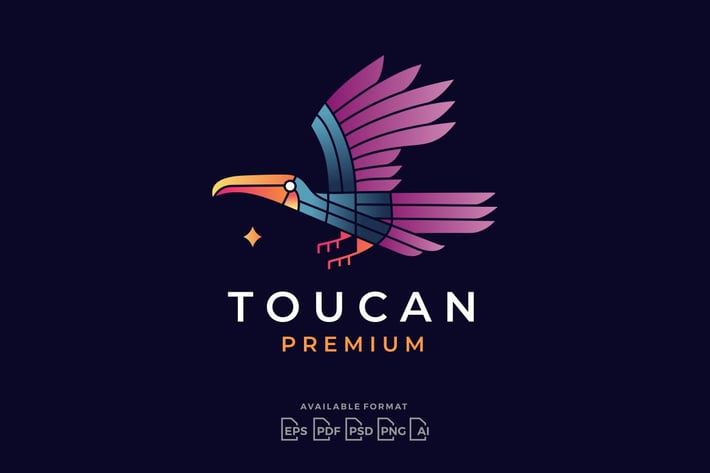 Toucan Bird Logo