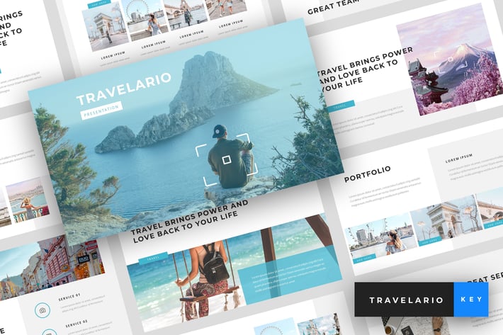 Travelario - Travel Keynote Template