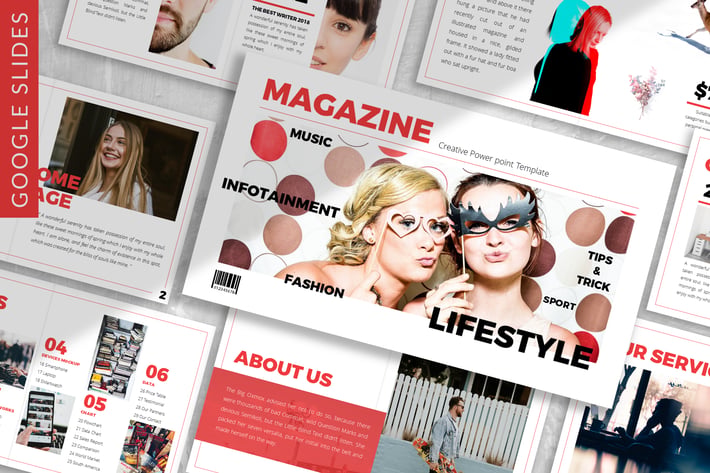 Magazine - Business Google Slide Template