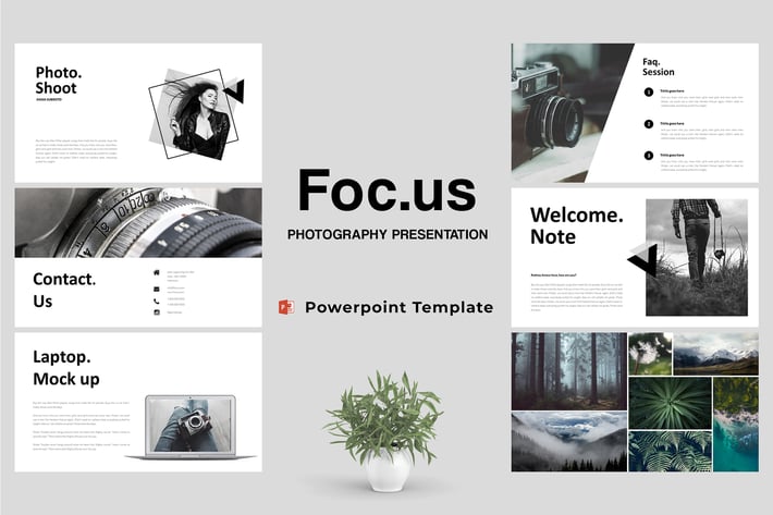 Focus - Photography Powerpoint Template