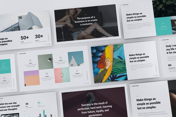 MNML - Presentation Template (KEY)