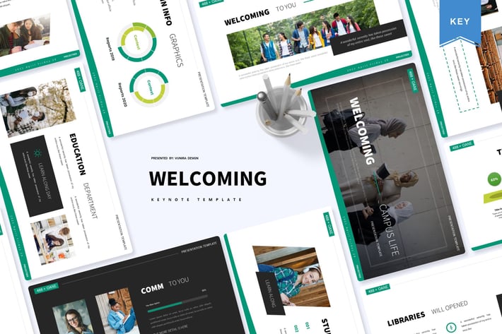 Welcoming Campus Life | Keynote Template
