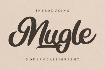 Mugle | Modern Calligraphy Script Font