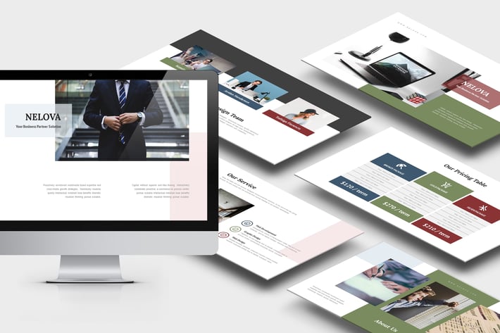 Nelova : Startup Pitch Deck Keynote