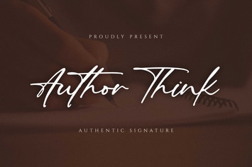 Author Think - Authentic Signature