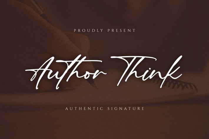 Author Think - Authentic Signature