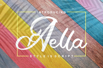 Aella | Style Is Script Font