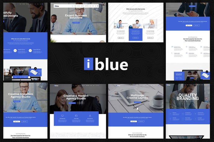 iblue - Responsive Multipurpose HTML5 Template