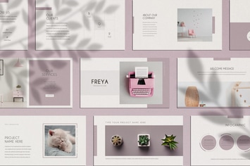 Freya Minimal Keynote Presentation Template