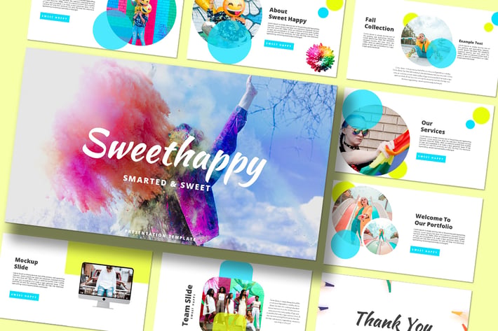 Sweet Happy - Powerpoint Template