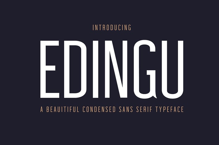 Edingu Sans Serif Font Family