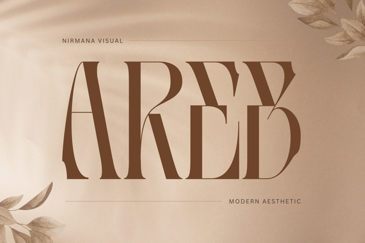 Areb - Branding Logo Font