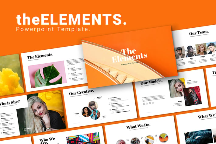 The Elements Powerpoint Template