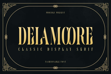 Delamoore - Classic Display Serif