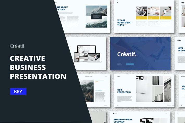 Créatif Keynote Presentation