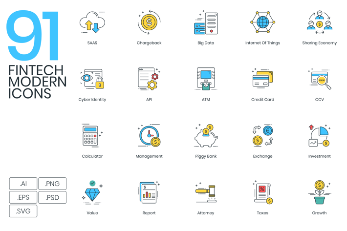 Fintech Icons