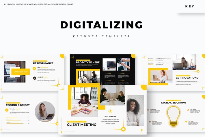 Digitalizing - Keynote Template