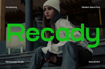 Recady Modern Sans Font