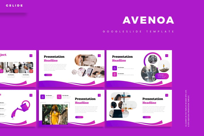 Avenoa - Google Slide Template