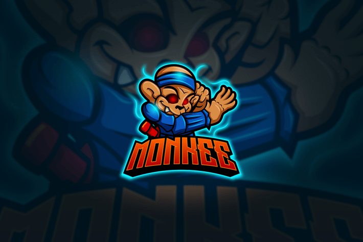 Monkey - Mascot & Esport Logo