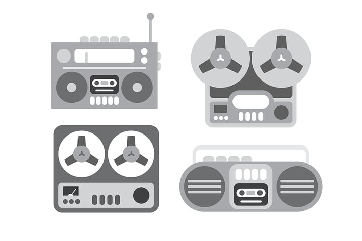 Old Tape Recorder 