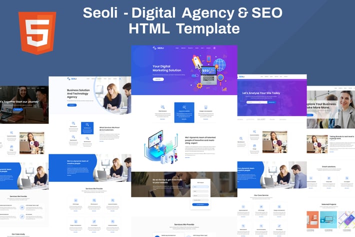 Seoli - SEO and Digital Agency HTML Template