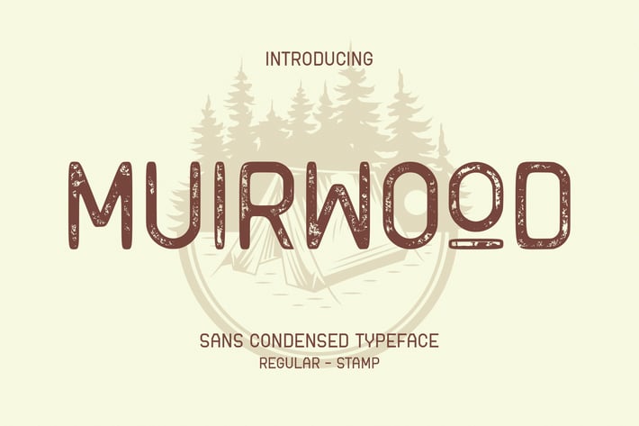 Muirwood - Sans Condensed Font