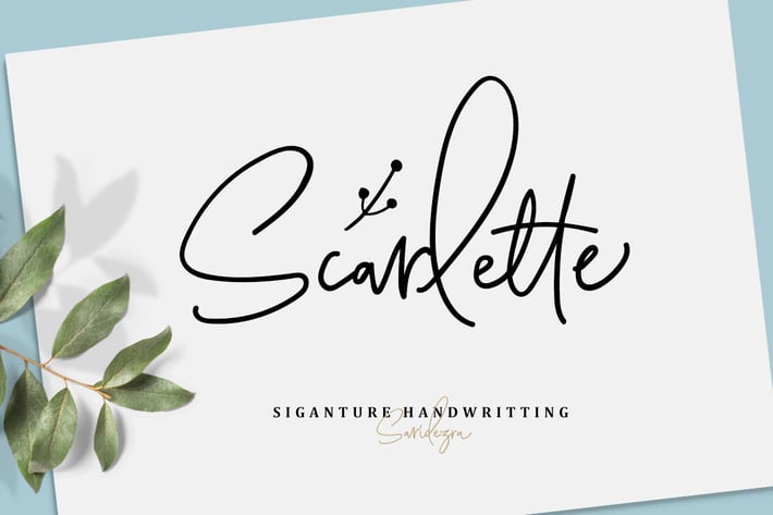 Scarlette Script