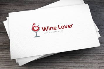 Winelover Logo Template
