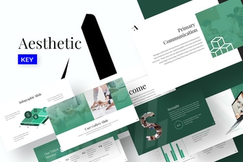 Aesthetic - Business Keynote Template