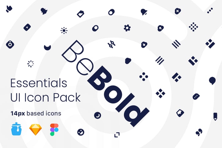 BeBold Essentials UI Icon Pack