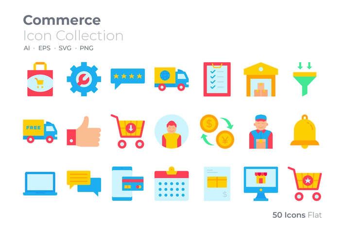 Commerce Color Icon