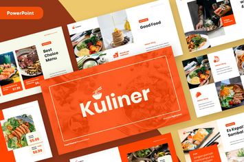 KULINER - Food Business Powerpoint Template