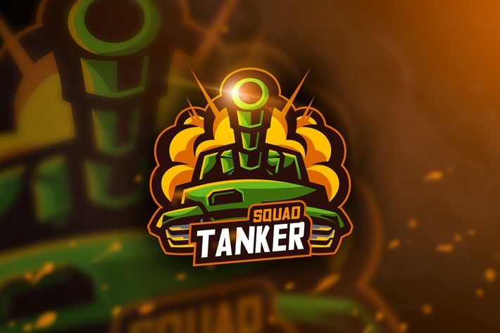 Tanker Squad - Mascot & Esport Logo