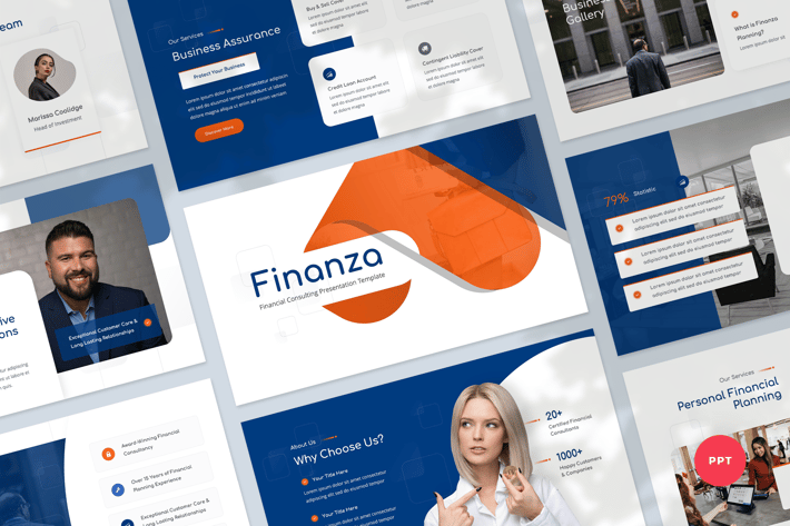 Finance Powerpoint Presemtation Template