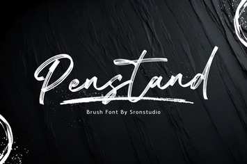 Penstand - Brush Font