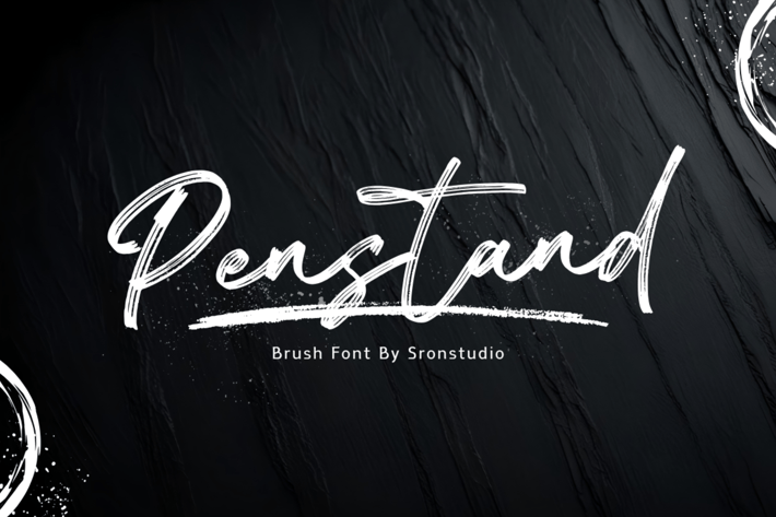 Penstand - Brush Font