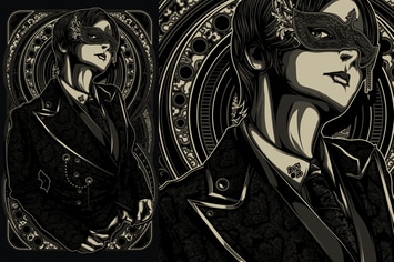 Masked man
