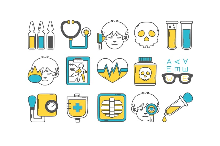 Health Checkup Icons