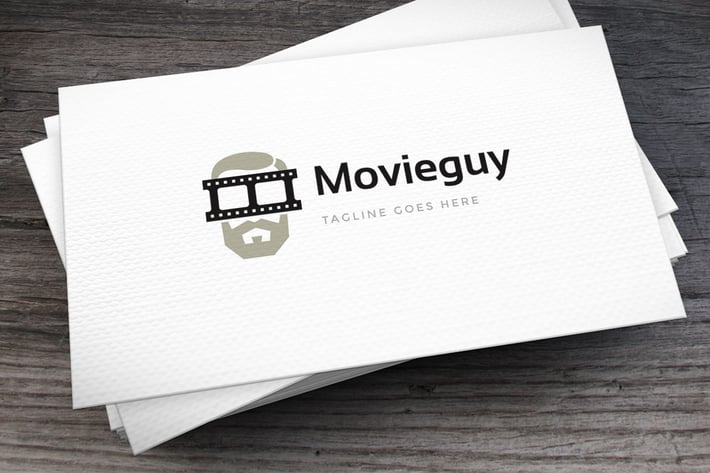 Movie Guy Logo Template