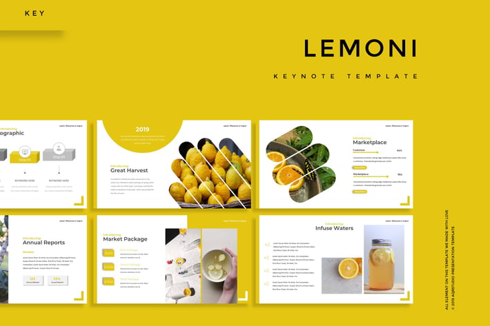 Lemoni - Keynote Template