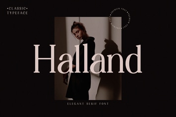 Halland Serif Font