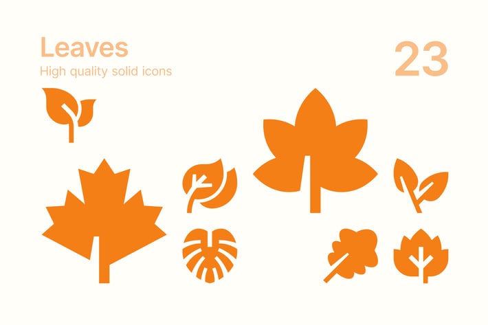 Leaf Icons