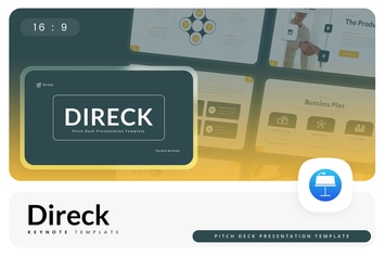 Direck – Pitch Deck Keynote Template